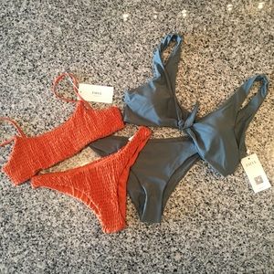 Two zaful bikinis! New this season!